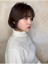 ニスル 上尾店(NISURU) 似合わせカット/大人ガーリー/ダークアッシュ/着物/上尾/上尾駅