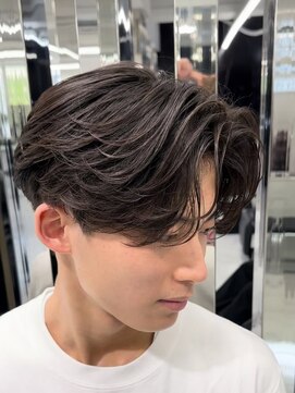 メンズヘアセンス 渋谷(MEN'S HAIR SENSE) フェザーパーマ/ニュアンスパーマ/韓国マッシュ