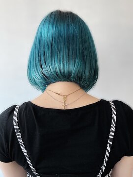 アース 錦糸町店(HAIR&MAKE EARTH) 20代30代40代デザインカラーブリーチ1回韓国ヘア