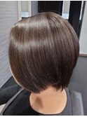 丸みショートボブ