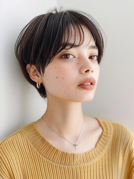 レヴ 草加店(LEV.) イメチェン　外はね　ボブ　美髪　ワイドバング　ブルーブラック