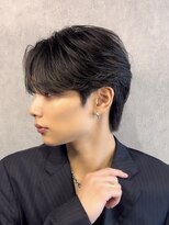 エデアンルクラ 下通(EDEAN Leclat)&nbsp;熊本 フェザーパーマ ニュアンス 毛流れ MEN'S HAIR