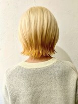 アート ヘア アップップ(ART HAIR UP-PU)&nbsp;くびれボブ/ブリーチグラデーション/外ハネ