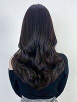 アルバム 渋谷パルコ(ALBUM)&nbsp;ロングおくれ毛韓国ヘア顔周りレイヤーグレージュ_ba554701