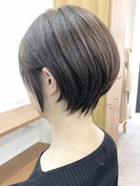 ランプ(Lamp)&nbsp;白髪染め可 ボブショート ビフォアー＆アフター