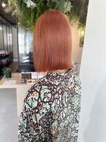 ラフ バイ へアーフリーティー(Laf by Hair freety)&nbsp;コーラルオレンジカラー