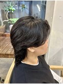 フェザー/サーフカール/センターパート/波巻きツイスパ