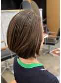 自然体でまとまる大人ショート 武蔵小杉