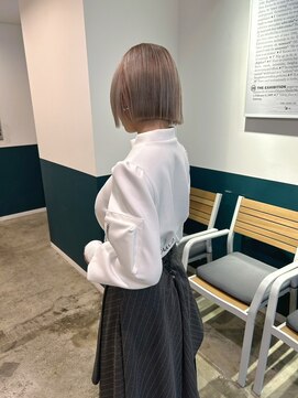 ヘアーブレイス(hair brace) 千葉駅/着物ヘア/大人ガーリー/ダークアッシュ/似合わせカット