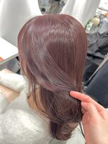 リュール バイ ヘッドライト 北千住店(lueur by HEADLIGHT)&nbsp;ピンクラベンダー×ナチュラルロング