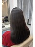 【春前メンテナンス】髪質改善酸性ケアストレート　￥16,000