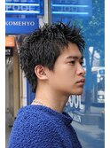 立川スパイキーショートアップバングツイストスパイラルパーマ