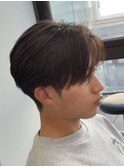 ナチュラルセンターパート 毛流れ 鹿児島メンズ