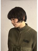 ショートボブレイヤーボブボブパーママッシュショート