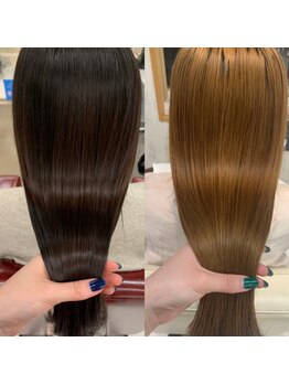 meluの写真/ダメージレスな髪質改善酸性ストレート！髪質改善×縮毛矯正で指通り滑らかな髪に◎
