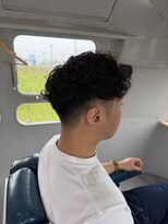 ユーゼンバーバーエアーストリームベース(YUZEN BARBER AIR STREAM BASE) Curly perm