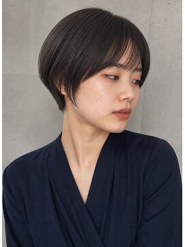 ビープ(beep) 透ける前髪のやわらかマッシュショート