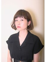 クイントネオリーブ 自由が丘正面口店(quint:neolive)&nbsp;シンプルで少しモードを感じるボブ【自由が丘 quint:neolive】