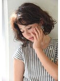 【juno】Trend外国人風ウェーブパーマ★アッシュベージュ