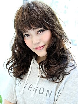 ヘアメイク フレンシア(hair make flencia) スウィートカールセミロング