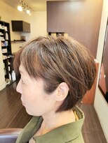 ヘアメイク ビス(Hair Make Bis.)&nbsp;ショートボブ