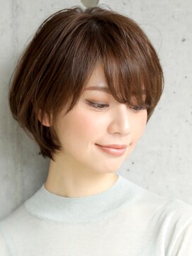 ナオシ トレス 富雄店(nao*c tres) 【奈良/富雄/nao*c】☆丸みシルエットの柔らか大人ショートヘア