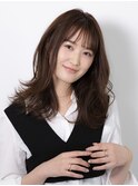 TONI&GUY【中込】動きのあるエアリーな柔らかセミロングスタイル