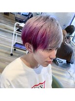 ヘアースパリゾート リアン 燕三条店(Lien)&nbsp;シルバー×ビビッドピンク