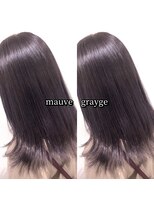 ヘアーメイク トレコローリ(hair make trecolori) 【trecolori 津田沼】モーブグレージュ