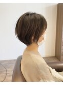 丸みショート ショートボブ くびれショート