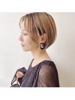 ビグディーサロン(BIGOUDI SALON) 女子力抜群！シースルーショート