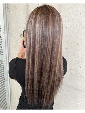 ガルボ ヘアー(garbo hair) #オススメ#ハイライト#3Dカラー#人気#ケアブリーチ#エクステ