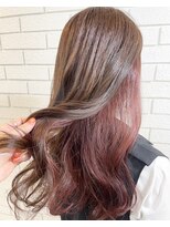 サボン ヘア デザイン カーザ(savon hair design casa+) インナーcolor◆ラベンダーカラー