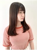 【FOLK】湿気対策にナチュラルストレートパーマ♪