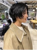 ショートウルフパーマ