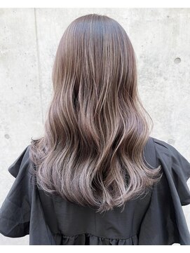 グロウバイニューヨークニューヨーク(Grow by NYNY) 【打越】セミロング×グレージュ