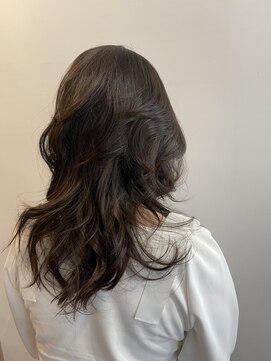 ピュアソウル(Pure Soul) ニューヨークドライカット★ラフウェーブ×ロングレイヤー