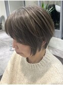 *After→Before*右スワイプ【白髪ぼかしベージュ】[30代40代50代