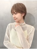 【小林翼】ショート/顔まわり/前髪/縮毛矯正/白髪ぼかし/柏