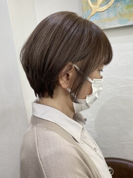 ハーツ(Heart's) コンパクトショート×ナチュラルベージュ