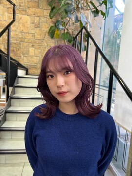 ゼスト 吉祥寺店(ZEST) ブリーチカラー/ラベンダーピンク/暖色カラー/吉祥寺yuna