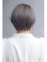 ヘア カラー ポート(Hair Color PORT) シンプルショートボブ♪【白髪染～オシャレ染までOK】