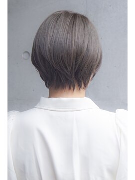 ヘア カラー ポート(Hair Color PORT) シンプルショートボブ♪【白髪染~オシャレ染までOK】