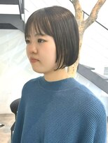 セル(CELL)&nbsp;ミニボブ　髪質改善　顔周りレイヤー　フルバング