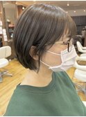 【根岸真奈美】ショートボブ/耳掛け/ショート