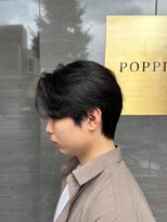 ポピイズ(POPPIES)&nbsp;メンズスタイル【センターパート】