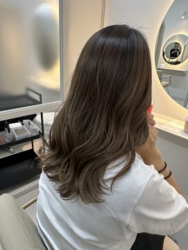 シダミノオ(sida MINOH) 【sida 池村】30代40代白髪ぼかしハイライトウェーブヘア