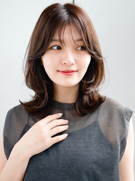 レノラ 本町(LENORA) レイヤーカットレイヤーロングヌーディベージュアースカラー