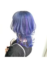 ホープ(hope)&nbsp;おしゃれ女子ウルフヘア×デザインカラー