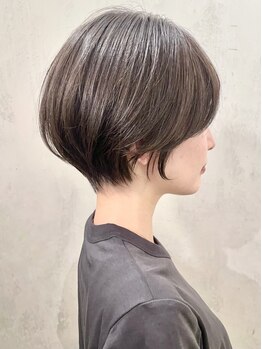スノッブエンバンプ(snob enVAmp)の写真/【河原町】再現性の高いカットで、どこから見ても美しく可愛いショートヘア♪自宅でのお手入れも簡単◎